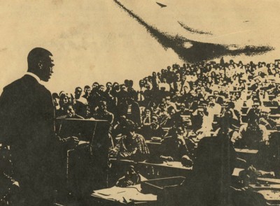 October 1963 - Malcolm X speaks to Wayne State University students - Click here for THE DETROIT SPEECHES OF MALCOLM X
