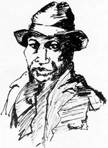 Old sketch, artist unknown.